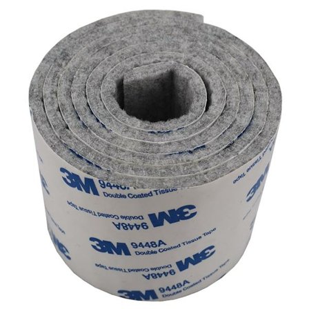 Møbelfilt, 5 ruller selvklebende filt (100 x 2 cm) fritt til å kutte i hvilken som helst størrelse eller form
