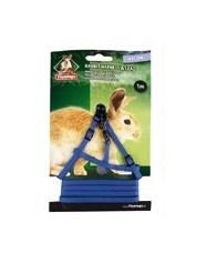 Step-in Kaninsele med Leiebånd - Blå