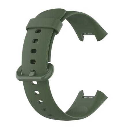 Sopii Redmi Watch 1 Lite -kellolle, Kiinte v v rinen silikoninen ranneke Dark Green