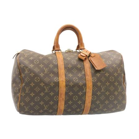 Louis Vuitton Vintage, Pre-owned Keepall 45 Bruin, Dames, Maat:ONE Size