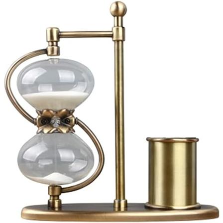 Pennhållare Timglas Timer Kreativ Heminredning Dekoration Kontorsskrivbord Studie Rum Dekoration 30 Minuter