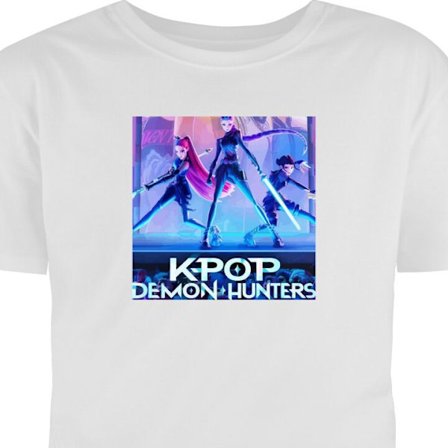 Barn T-shirt Trendiga KPop Demon Hunters docka figur