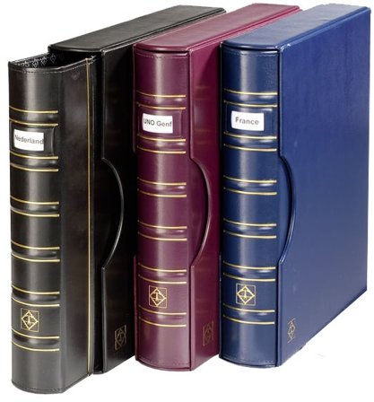 Classic GRANDE ringbind SIGNUM og kassette - Kongeblå