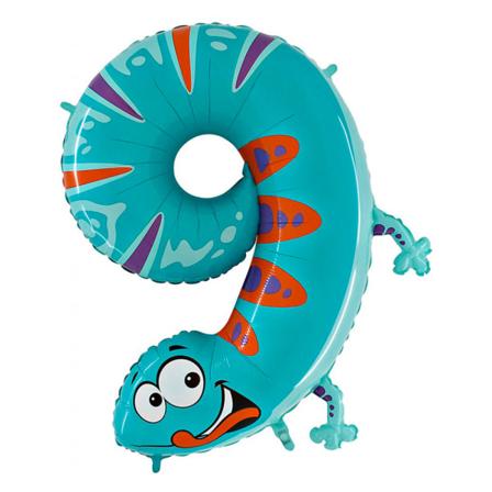 Talballon dyr - Animaloons 101 cm (40") MultiColor 9