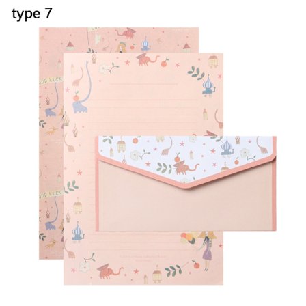 Brevpapper Skrivpapper 6 ST TYP 7 TYP 7