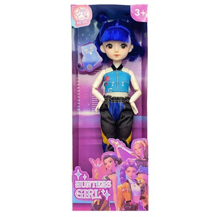 K-POP Demon Hunters Dukke Lummi Zoi Vinyl Figur Legetøj Samlerobjekt Kpop Idol Action Figur Sød Demon Hunter Karakterer Dukke Til Børn Fans