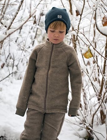 mikk-line Wool Baby Jacket - Beige - 56