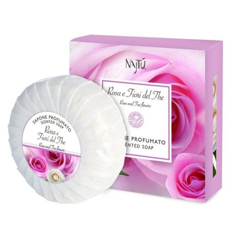 Najtu Rosa E Fiori Del Thè Sapone Profumato 80g