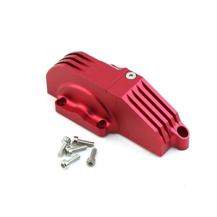 For 1/10 89086-4 -89076-4 Aluminiumlegering Hovedtannsbeskyttelsesdeksel - Pc 8987, rød