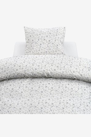 Borganäs of Sweden - Pussilakanasetti Vilja - Sininen - Pussilakanasetit - 150X210 - - Homeroom