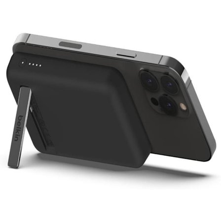 Externbatteri - BELKIN - Magnetisk Wir Pb 5k - 5000 mAh - Trådlös laddning - MagSafe