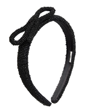Becksöndergaard | Bow Slim Beaded Hairbrace | ONE SIZE