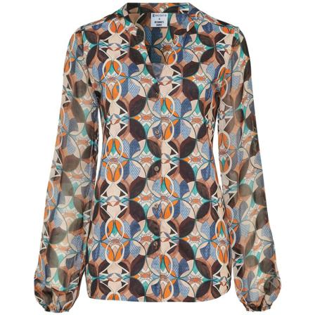 Desoto Blouse , Blauw , Dames , Maat: L