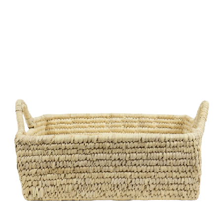 A World of Craft PALM SQUARE Bricka Serveringstillbehör Unisex Beige 28x28x11 cm