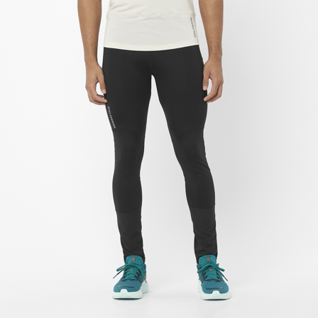 Salomon - Tight Cross Run Tights M - Deep Black