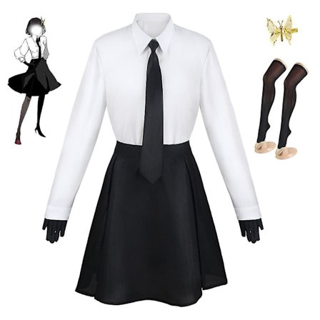 Bungo Stray Dogs Kostumesæt adies Cosplay Akiko Yosano Tøj Bukser Skjorte Z