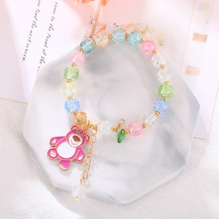 Sanrioed Anime Kuromi Cinnamoroll Mymelody Charm Armbånd Kawai A1