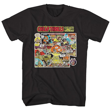 Big Brother And The Holding Company T-shirt Billig Thrills Big Brother And The Holding Company-tröja