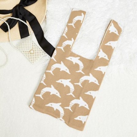 Strik Håndtaske Knot Håndledstaske KHAKI