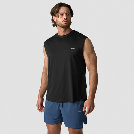 ICANIWILL Stride Sleeveless T-shirt Svart