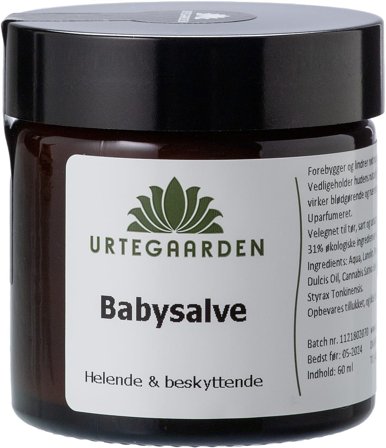 Urtegaarden Babysalve 50 ml, Skincare, Skincare Til Børn, Babysalve