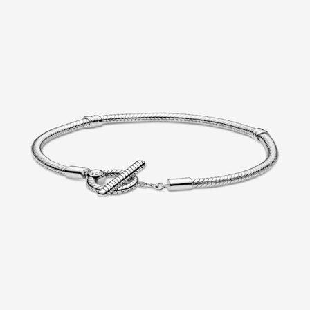 Pandora - P Moments T-Bar Ormkedjearmband - Sterlingsilver