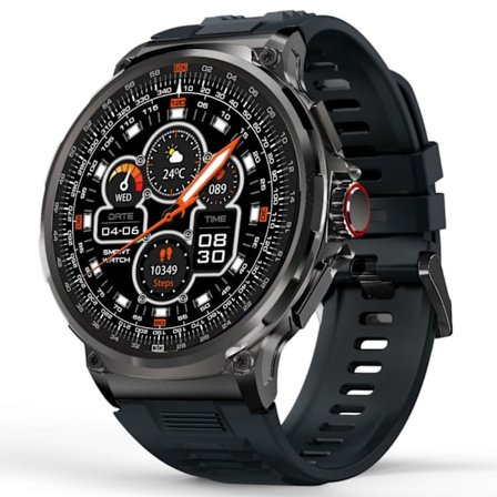 V69 smartwatch 1,85-tommer Bluetooth opkaldsskærm, puls, ilt i blodet, multi sport, vandtæt smartwatch