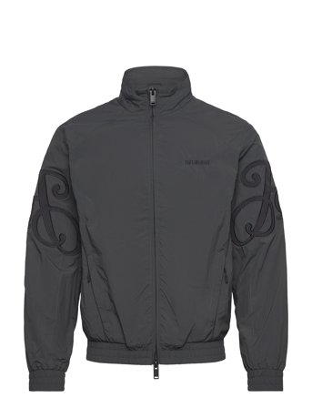 Regular Track Jacket Black HAN Kjøbenhavn