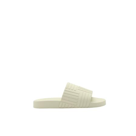 Bottega Veneta sliders , Beige , Heren , Maat: 40 EU