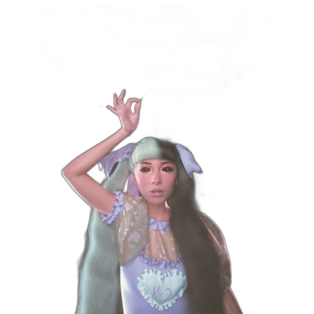 Signed poster Melanie Martinez