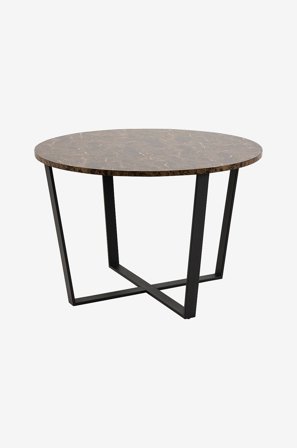 NORDFORM - Spisebord Blanka, Ø 110 cm - Brun - Spiseborde - Fra Homeroom