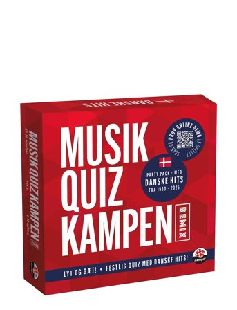 Danspil Musik Quiz Kampen – De Største Danske Hits - Red - ONE SIZE