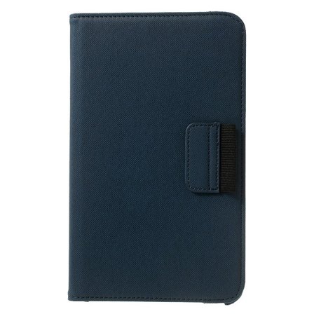 Denim Rotating Plånboksfodral till Samsung Galaxy Tab 4 8.0 (Mör