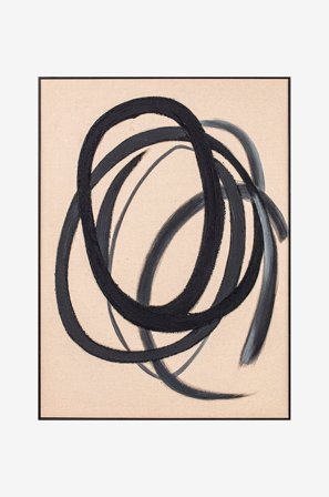 Eightmood - Maleri Circles - Sort - Billeder - Fra Homeroom