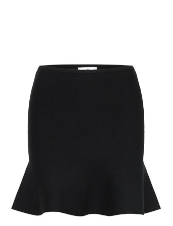 Mango | Fine-Knit Peplum Top | S