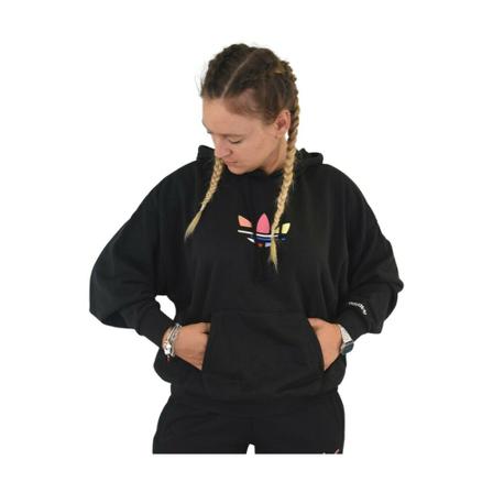 Adidas - Hoodies - Svart - Dam - Storlek: L, Dam, Storlek: L
