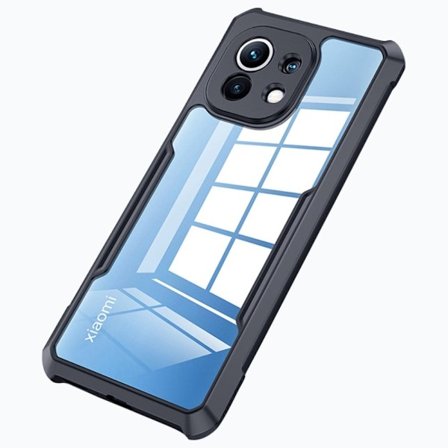 Stöttåligt Xiaomi 11 Lite 5G NE / Xiaomi Mi 11 Lite 5G / Xiaomi Mi 11 Lite hybridskal - Svart