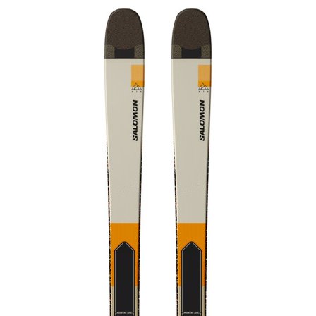 Salomon - Tourenski Unisex Mtn 91 Carbon - Almond Milk / Black / Turmeric