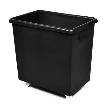 Bottle skips, 660x650x460 mm, 135 L, black