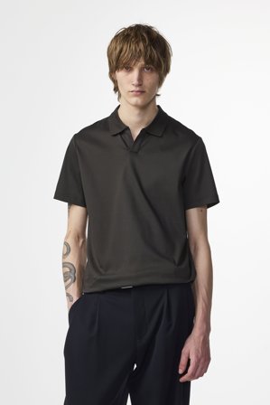 NN.07 Paul 3525 Polo Herren Grün Bio-Baumwolle