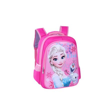 Barn Frozen Anime Cartoon Bag Pojke Flickor Bokväska Ryggsäck Resväska - Rosa