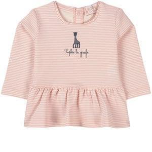 Sophie La Girafe Light pink Striped T-Shirt 12 Months - Tops - 12 months - Pink