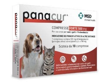 Panacur Compresse Forte 500 Mg Per Uso Orale Per Cani E Gatti 10