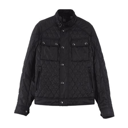 Belstaff Racemaster Quilt Blouson Sort, Herre Dunjakker