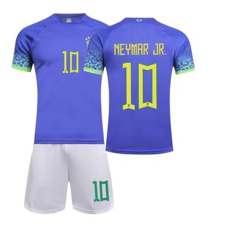 2223 Brasilien hjemmebanetrøje nr. 10 Neymar 20 Vinicius 9 Charlesson 18 Jesus dragttrøje K No.10 S