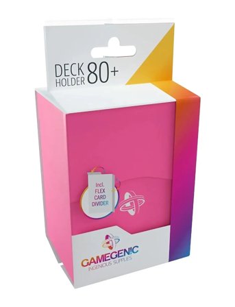 Gamegenic | Deck Holder 80+ Pink | ONE SIZE
