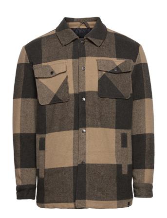 Onscreed Loose Check Wool Jacket Otw Green ONLY & SONS