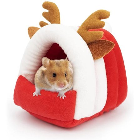 Hamsterhule-senger, lite dyrehus, miniskjul, varmt rede, mykt