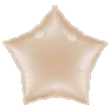 Folieballong Stjärna Californian Gold