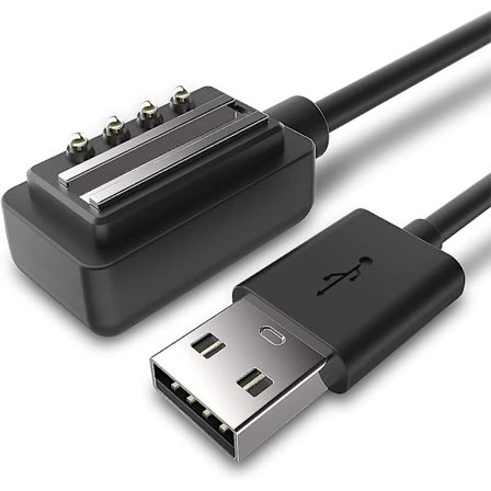 Laturi, joka on yhteensopiva Suunto 9:n, D5:n, Spartan Ultra Hr:n, Spartan Sport Wrist Hr:n, Eon Core:n kanssa - magneettinen USB latauskaapeli 100 cm